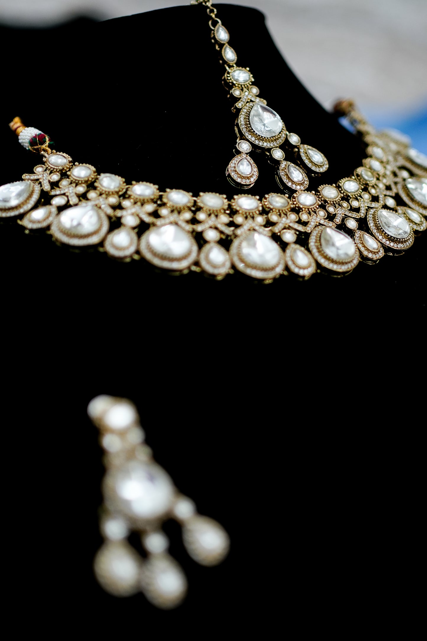 Ivory Noor | Kundan Choker Set