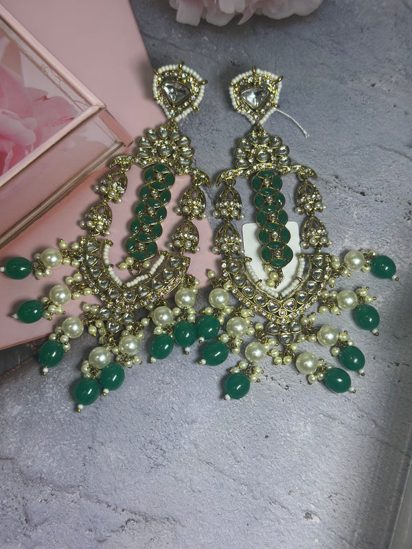 Zeenat Grand Heritage Chandbali Earrings