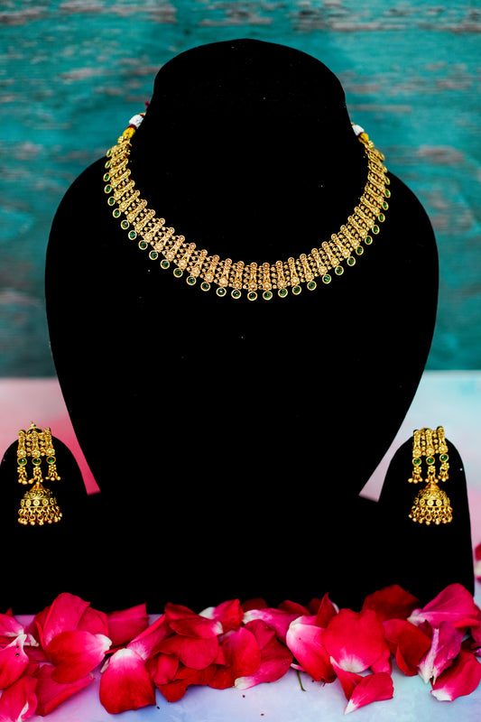 Emerald zariya set