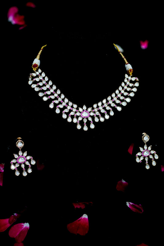 Noor Aaina | Kundan Necklace Set