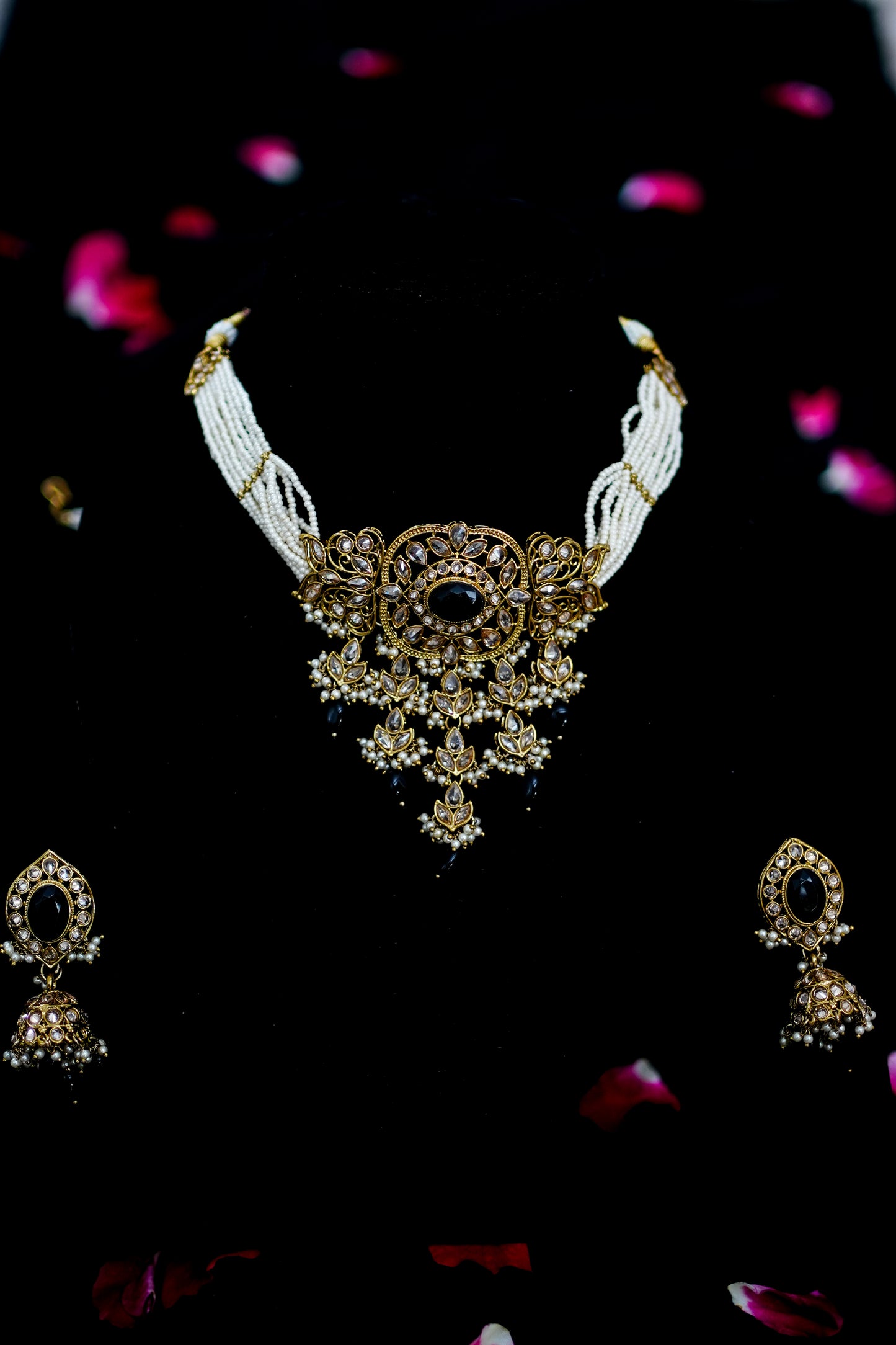 Midnight Royalty choker Set