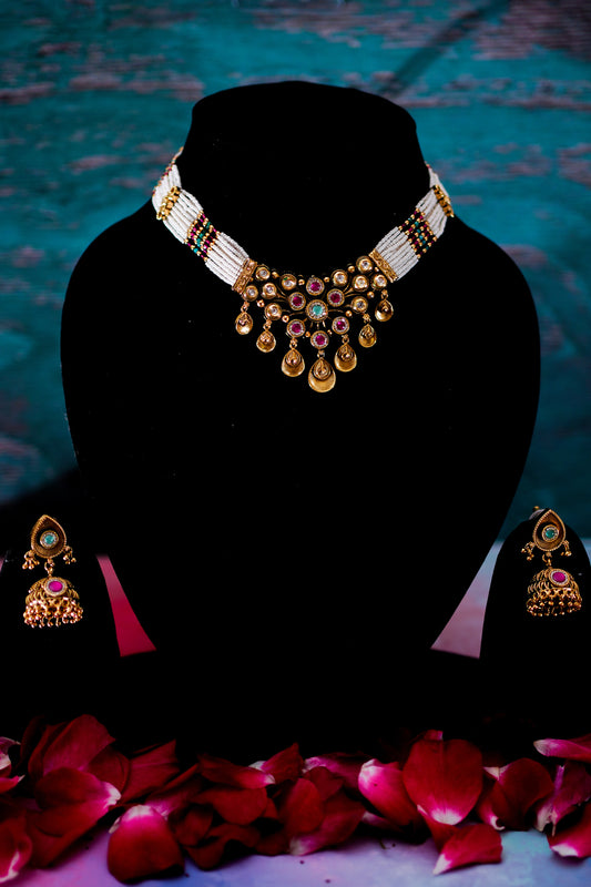 Noor mahal choker set