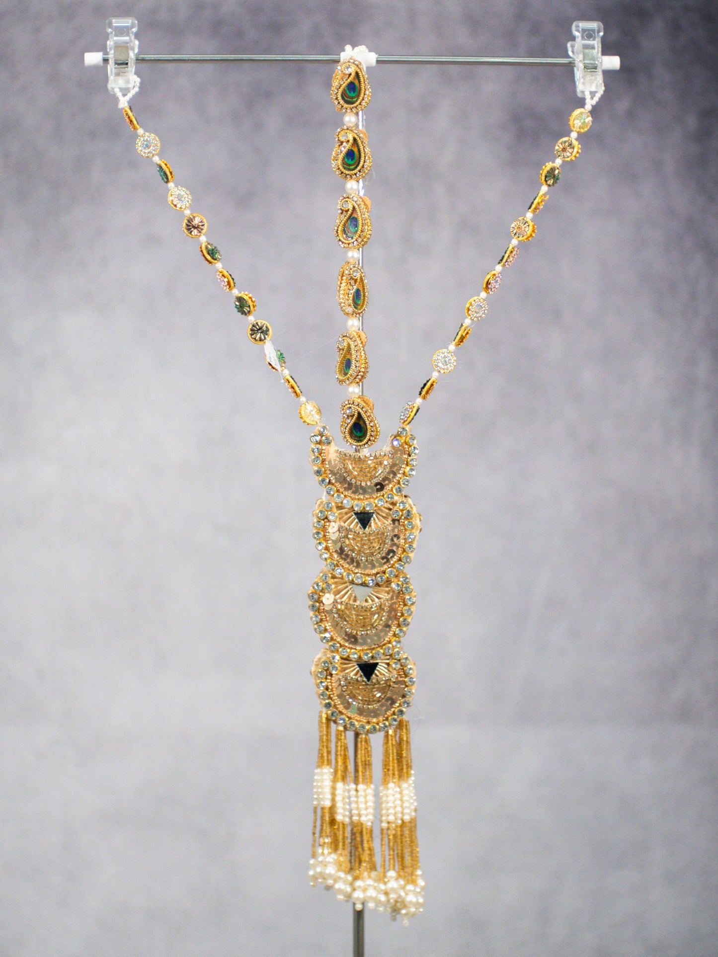 Layered Pearl Drop Parandi