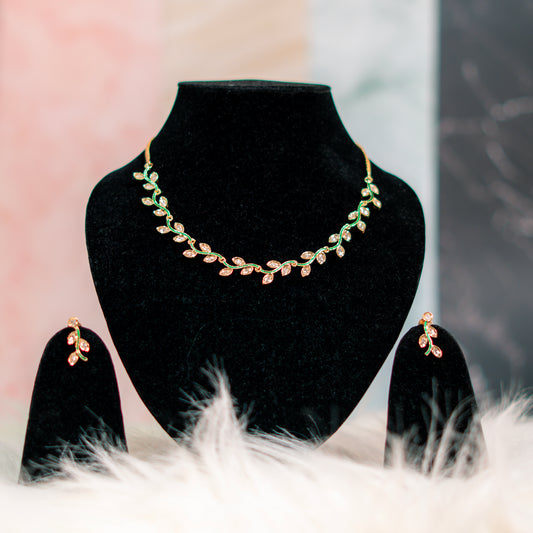 Delicate Vine Necklace Set