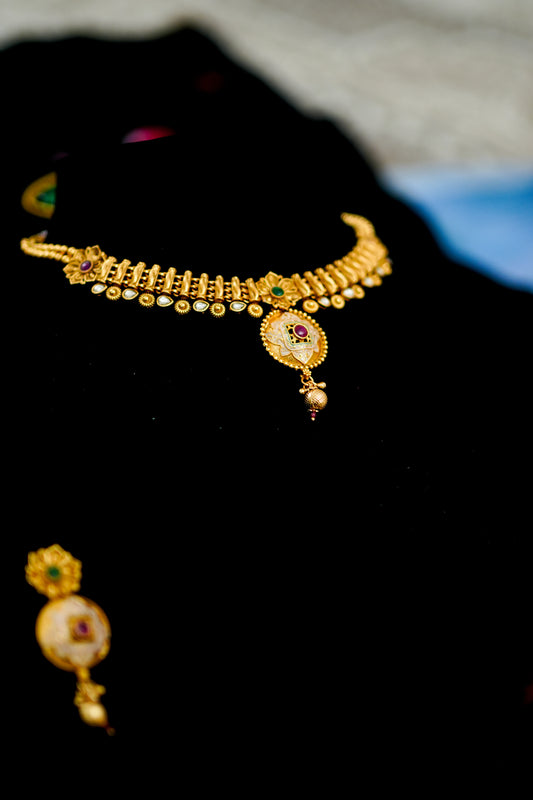 Rajwada choker set