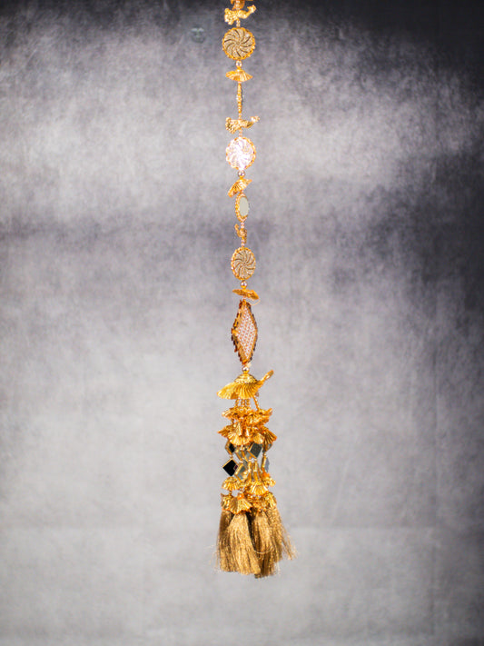 Antique Mirror Tassel Parandi