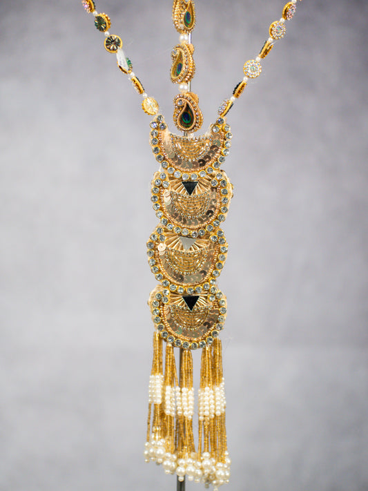 Layered Pearl Drop Parandi