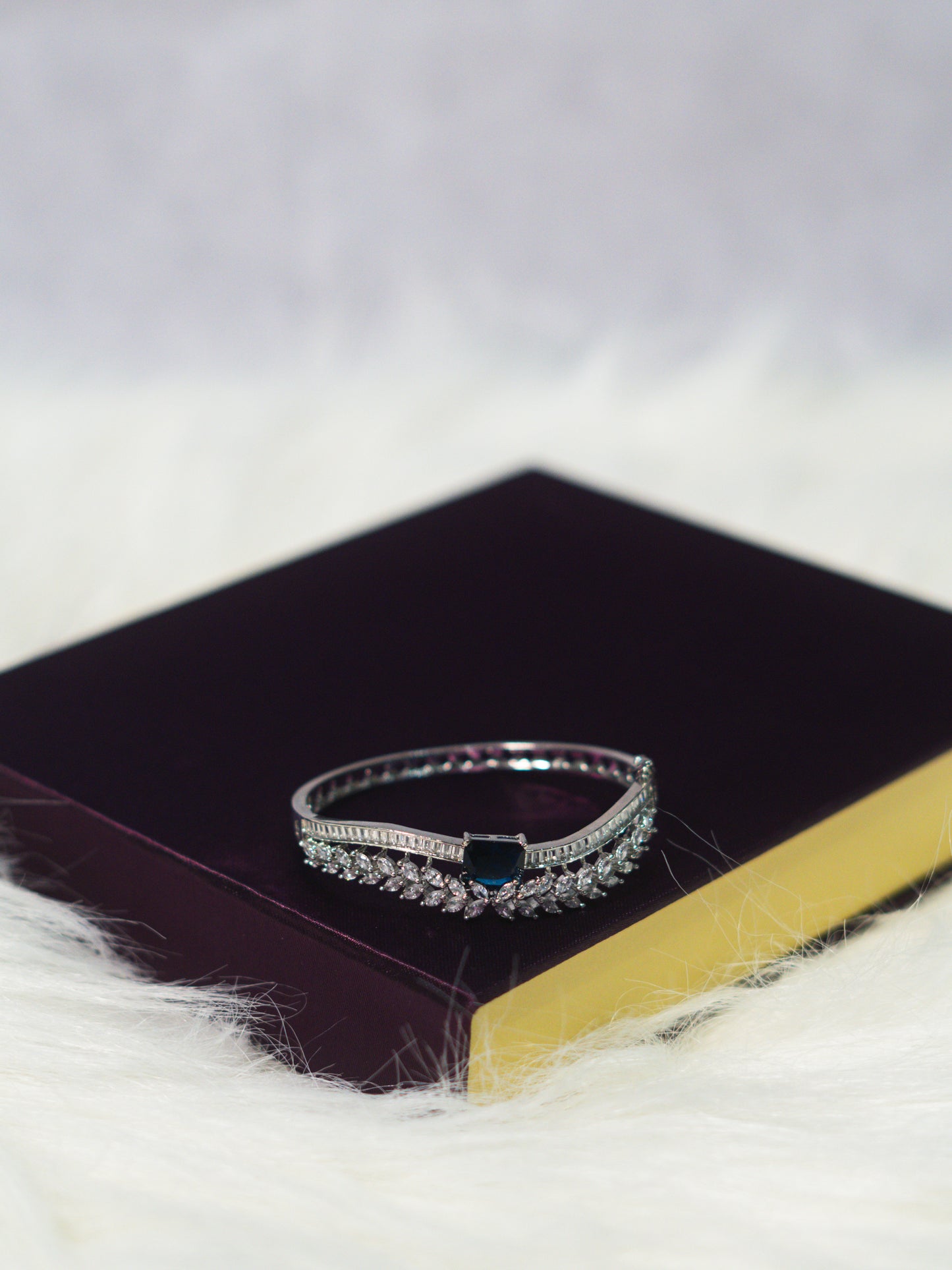 Midnight Sapphire CZ Bracelet