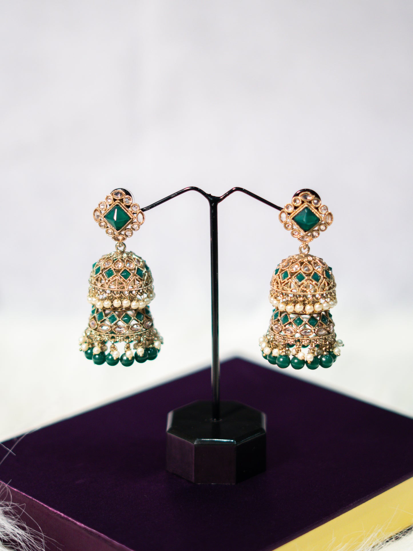 Dome-Style Jhumkas