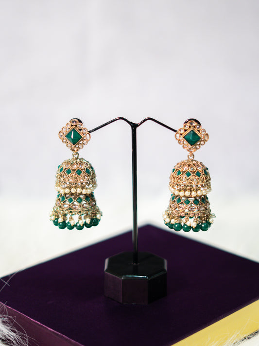 Dome-Style Jhumkas