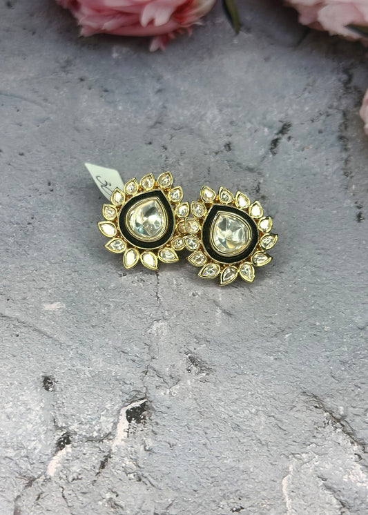 Kundan Bloom Studs