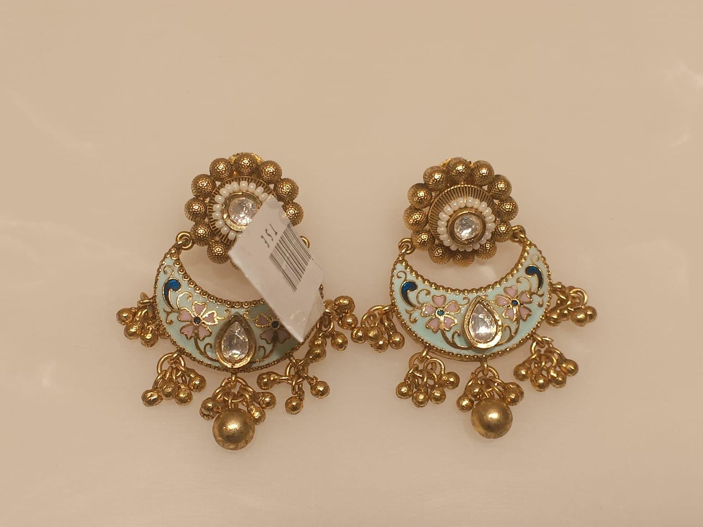 Polki traditional earrings