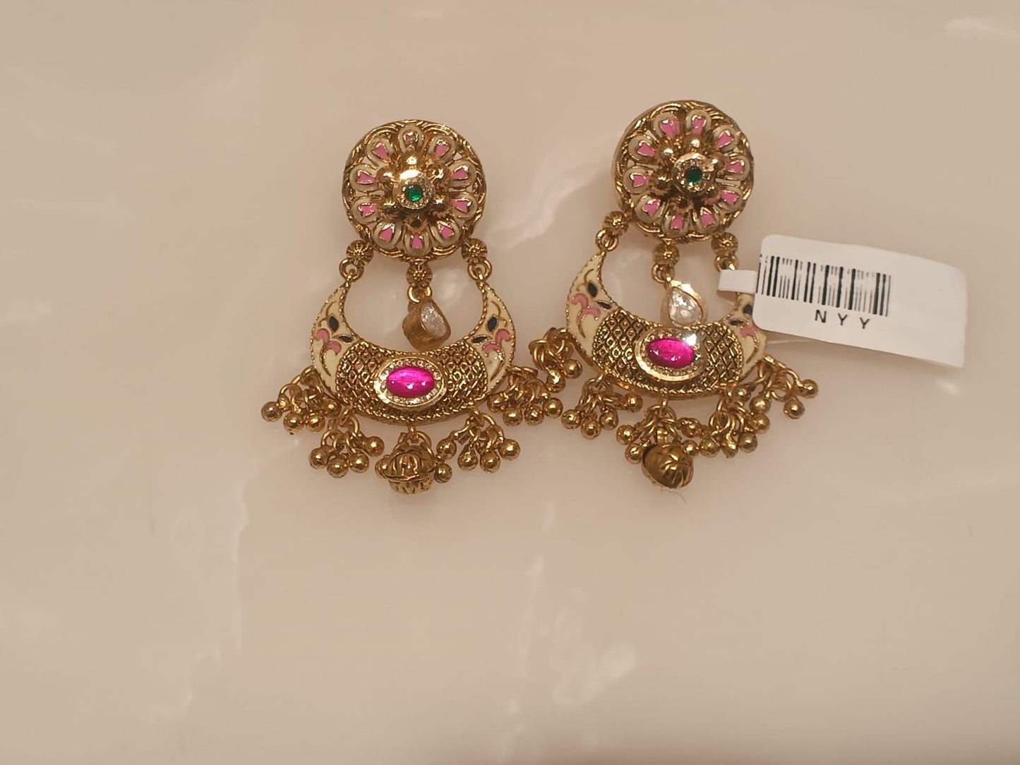 Polki traditional earrings